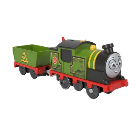 Thomas & Friends Motorizado Thomas com Annie & Clarabel - Trem de Brinquedo  com Sons e Frases - Fisher-Price - Trem de Brinquedo - Magazine Luiza