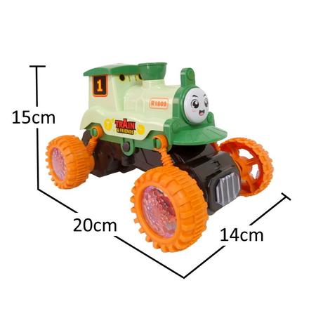 Trem Locomotiva Infantil Solta Fumaça E Luzes E Sons Fun Train - Toy king -  Trem de Brinquedo - Magazine Luiza