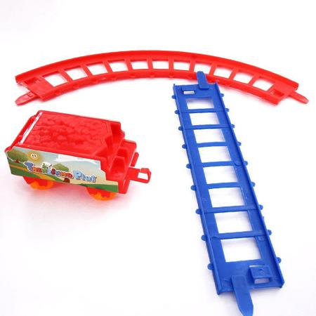Trem Infantil Autorama com Trilhos Luz Som e Movimentos a Pilha Map Toys -  MapToy - Trem de Brinquedo - Magazine Luiza