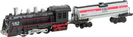 Trem Brinquedo Locomotiva Som E Luz 4 Vagoes - Dm Toys na Americanas  Empresas