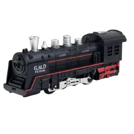 Kit Trem Vagões E Trilhos Para Brincar Divertido - DM Toys - Trem de  Brinquedo - Magazine Luiza