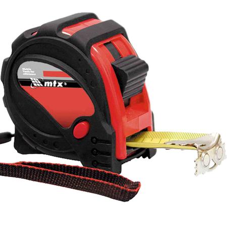 Trena Fita Aço 3mts 19mm Emborrachado - Mtx Imagem de Trena Fita Aço 3mts 19mm Emborrachado - Mtx