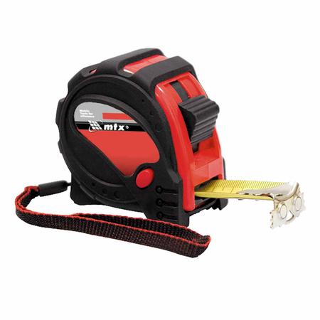Trena Fita Aço 3mts 19mm Emborrachado - Mtx Imagem de Trena Fita Aço 3mts 19mm Emborrachado - Mtx