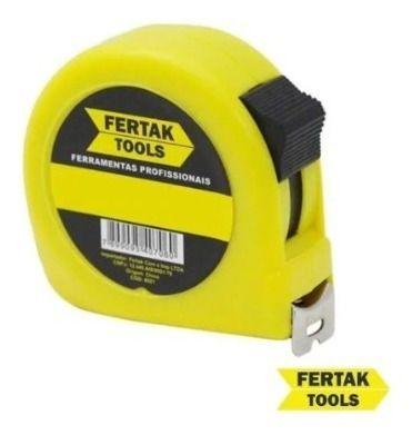 Imagem de Trena Hobby 5m X 19mm Aço/ Abs Profissional Fertak 8021