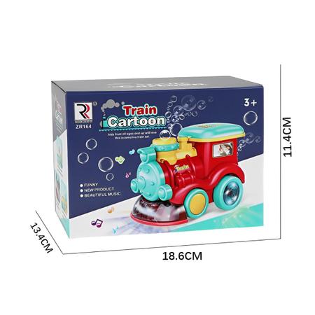 Trem Musical Baby Brinquedo Infantil que Solta Fumaça com Sons e Luzes  Verde - Goal Kids - Sons e Fala - Magazine Luiza