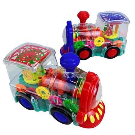 Trem Musical Baby Brinquedo Infantil que Solta Fumaça com Sons e Luzes  Verde - Goal Kids - Sons e Fala - Magazine Luiza