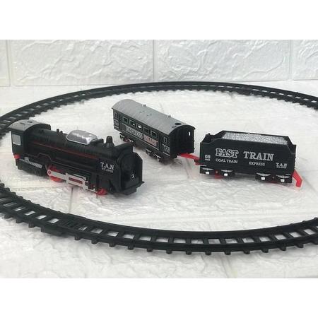 Trem Clássico Com Trilho Havan Toys - HBR0245