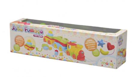 Brinquedo Infantil Trem João Fumaça Com Som - Maral 4028