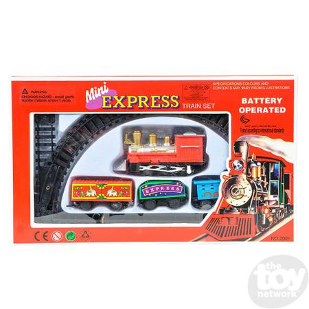 Ferrorama Trenzinho Eletrico Rail Train Trem Eletrico Com Luz e Som DM Toys  - Escorrega o Preço