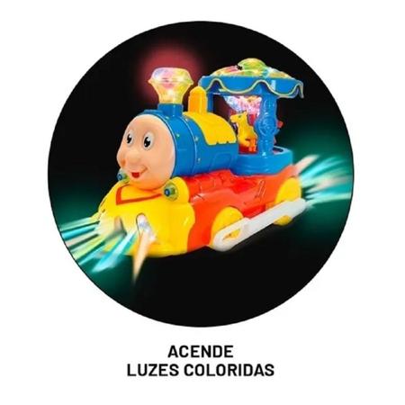 Brinquedo Trenzinho Bate E Volta Thomas E Amigos Com Musica E Luzes - Chic  Outlet - Economize com estilo!