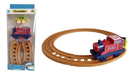 Brinquedo Infantil Trem Classico A Pilha Art Brink - Papellotti