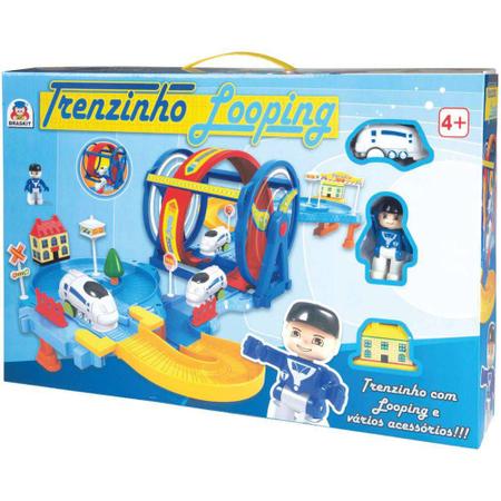 Imagem de Trenzinho Looping Cenário temático Playset Braskit