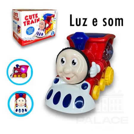 Trenzinho de Brinquedo Thomas Bate e Volta Som e Luz