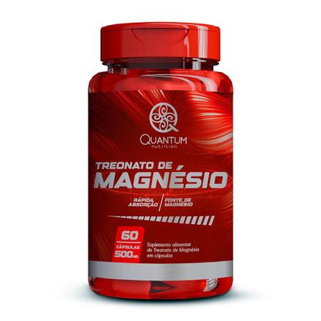 Imagem de Treonato de Magnésio 60 Cápsulas 500mg Quantum Nutrition