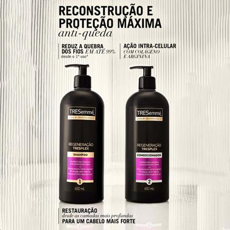 Imagem de Tresemmé Regeneração Tresplex Shampoo Queratina Líquida e Gluconolactona