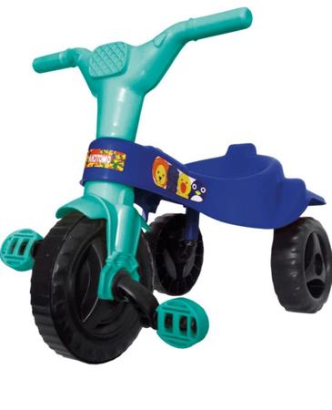Motoca Infantil Azul Diversão Triciclo Criança Pedalar Bebe - Omotcha -  Velotrol e Triciclo a Pedal - Magazine Luiza