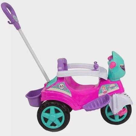 Triciclo Infantil Baby City Menina com Empurrador - Maral - Velotrol e  Triciclo a Pedal - Magazine Luiza