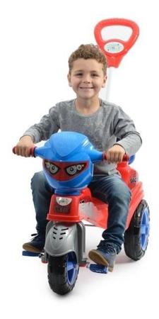 Triciclo infantil c/ empurrador e protetor 1-3 anos avespa - maral -  Velotrol e Triciclo a Pedal - Magazine Luiza