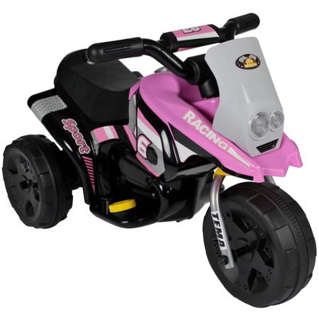 Triciclo Infantil Eletrico 6V Velotri 3 em 1 Menina - Calesita 1024