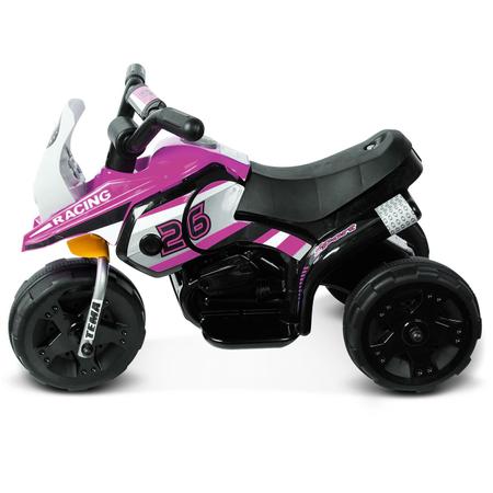 Triciclo Elétrico Infantil Moto Elétrica Infantil Bz Cycle Rosa