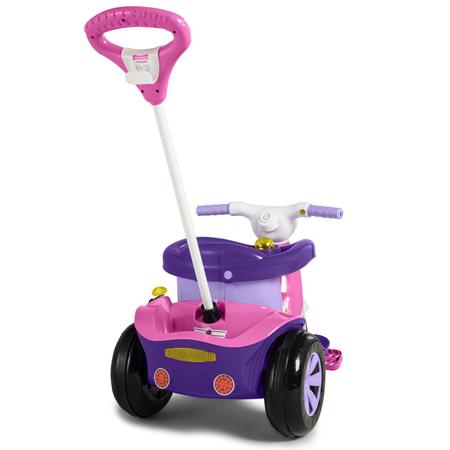 Triciclo Infantil Eletrico 6V Velotri 3 em 1 Menino - Calesita 1023