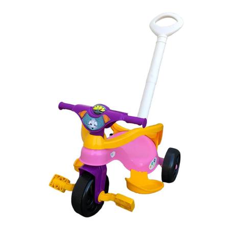 Triciclo infantil sem haste barato - pais e filhos - PAIS E FILHOS -  Velotrol e Triciclo a Pedal - Magazine Luiza