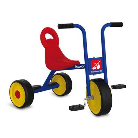 Triciclo infantil escolar pega carona bandeirante brinquedo bandeirante