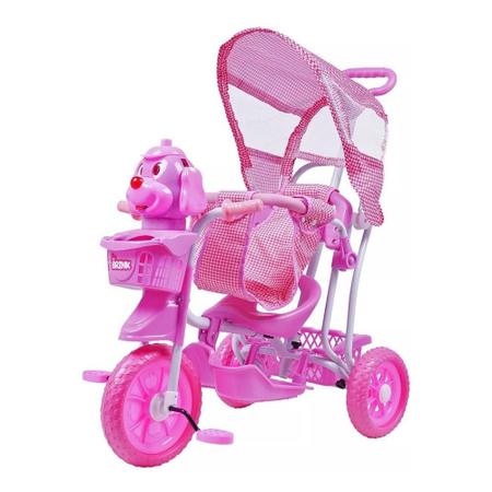 Triciclo Infantil Cavalinho com Balanço tipo Gangorra, Pedal e Empurra -  Isas Brinquedos e Bikes