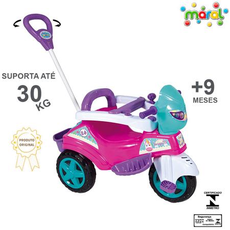 Triciclo infantil menina tamanho maior