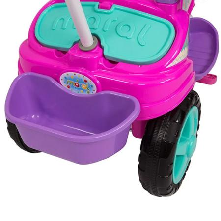 Triciclo Infantil De Equilíbro Toyciclo Rosa - Roma Babies no Shoptime