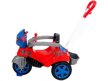 Triciclo Infantil Baby City Spider com Empurrador - Maral