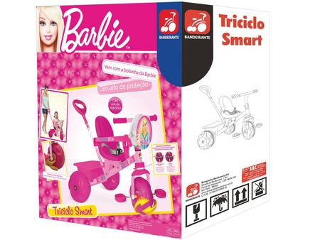 Imagem de Triciclo Infantil Bandeirante Barbie Smart