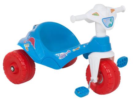 Triciclo infantil c/ empurrador e protetor 1-3 anos avespa - maral -  Velotrol e Triciclo a Pedal - Magazine Luiza