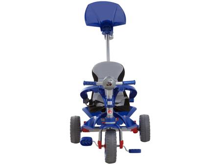 Triciclo Infantil com Empurrador Bandeirante Triciclo Smart Cinza