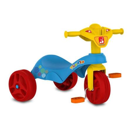 Triciclo Infantil Escolar Pega Carona Bandeirante - Brinquedos Bandeirante  - Velotrol e Triciclo a Pedal - Magazine Luiza