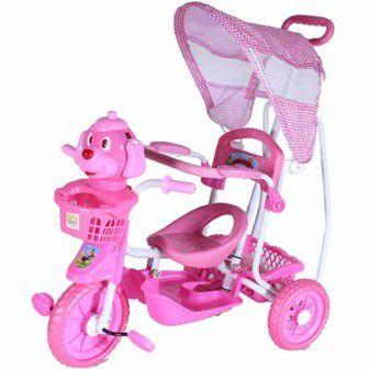 Triciclo Infantil - Moto - Bel Fix 900110 Rosa