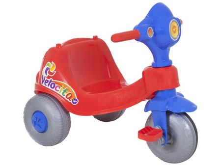 Triciclo Infantil Calesita com Empurrador Velocita - Haste Removível -  Velotrol e Triciclo a Pedal - Magazine Luiza