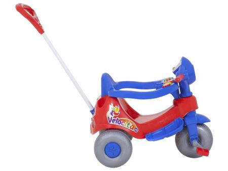 Santi Morumbi  Triciclo Infantil Calesita Velocita Com Empurrador