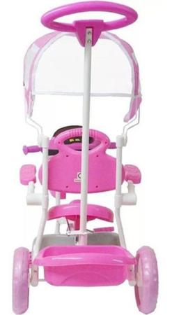 Triciclo Infantil Velotrol Passeio Empurrador 2 em 1 Importway