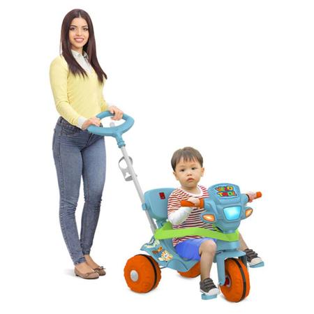 Triciclo Motinha Infantil com Capota Azul Passeio e Pedal Bel, Magalu  Empresas