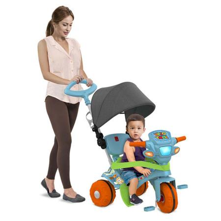 Triciclo Motinha Infantil com Capota Azul Passeio e Pedal Bel, Magalu  Empresas