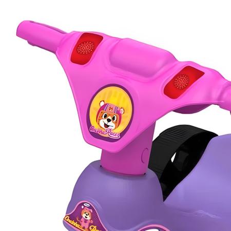 Mami Brinquedos - Black Friday Promoção - Triciclo Infantil Cachorrinho  Xalingo Pedal com Empurrador