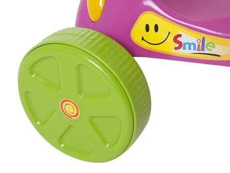 Motoca Infantil Smile Rosa Biemme