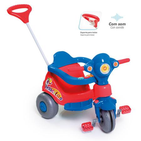 Triciclo Infantil Com Pedal E Empurrador Envio Imediato Nfe