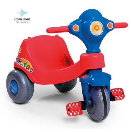Aluguel Triciclo Infantil Velocita 3 Em 1 Elétrico Rosa Calesita 12m