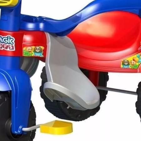 Triciclo Motoca Infantil Fast Velocipe Proteção E Empurrador