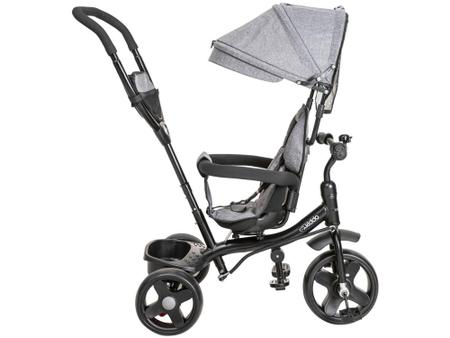 Imagem de Triciclo Infantil com Empurrar e Pedal - 521AMG com Capota Kidoo