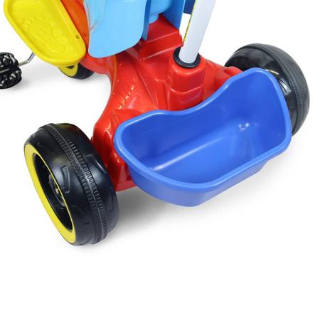 Carrinho Infantil Passeio e Pedal Triciclo 2 em 1 - Play Trike - Maral -  Rosa