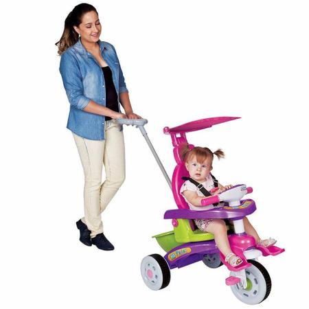 Triciclo Infantil Bebe Motoca Passeio C/ Som Luz Empurrador - Dmbrasil -  Velotrol e Triciclo a Pedal - Magazine Luiza