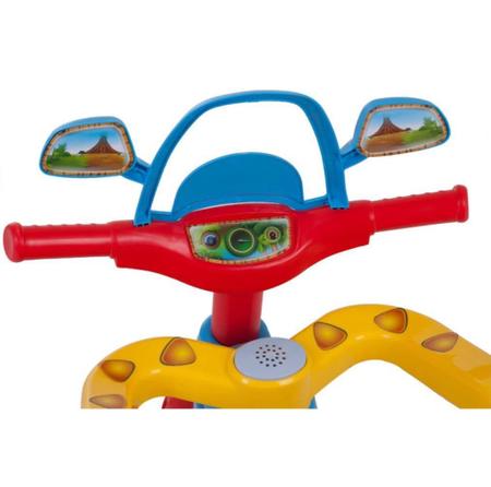 Triciclo Motoca Infantil Tico Tico Zoom Azul C/cesta Magic 2710l